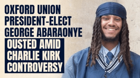Oxford Union President-Elect Ousted After Controversial Charlie Kirk Remarks