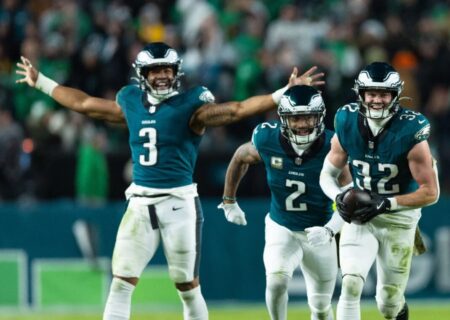 Eagles vs. Giants Highlights and Score: New York Stuns Philadelphia 34-17 Behind Jaxson Dart’s Breakout Game eagles vs giants highlights and score