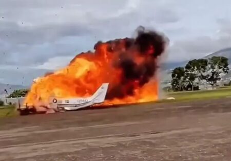 Venezuela Plane Crash Horror