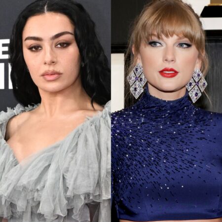 Charli XCX SNL Kansas City Shirt Sparks Taylor Swift Feud Speculation Taylor Swift feud