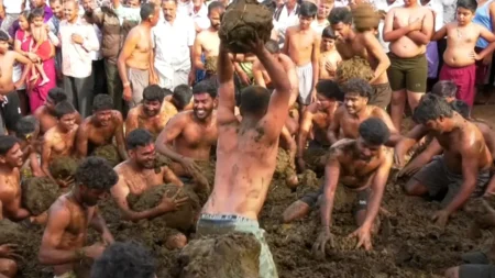 American YouTuber Sparks Backlash Over Indian Cow Dung Festival Video
