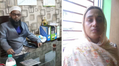 স্ত্রীর মরদেহ ফ্রিজে রেখে পালিয়ে যাওয়া স্বামী গ্রেফতার Bow