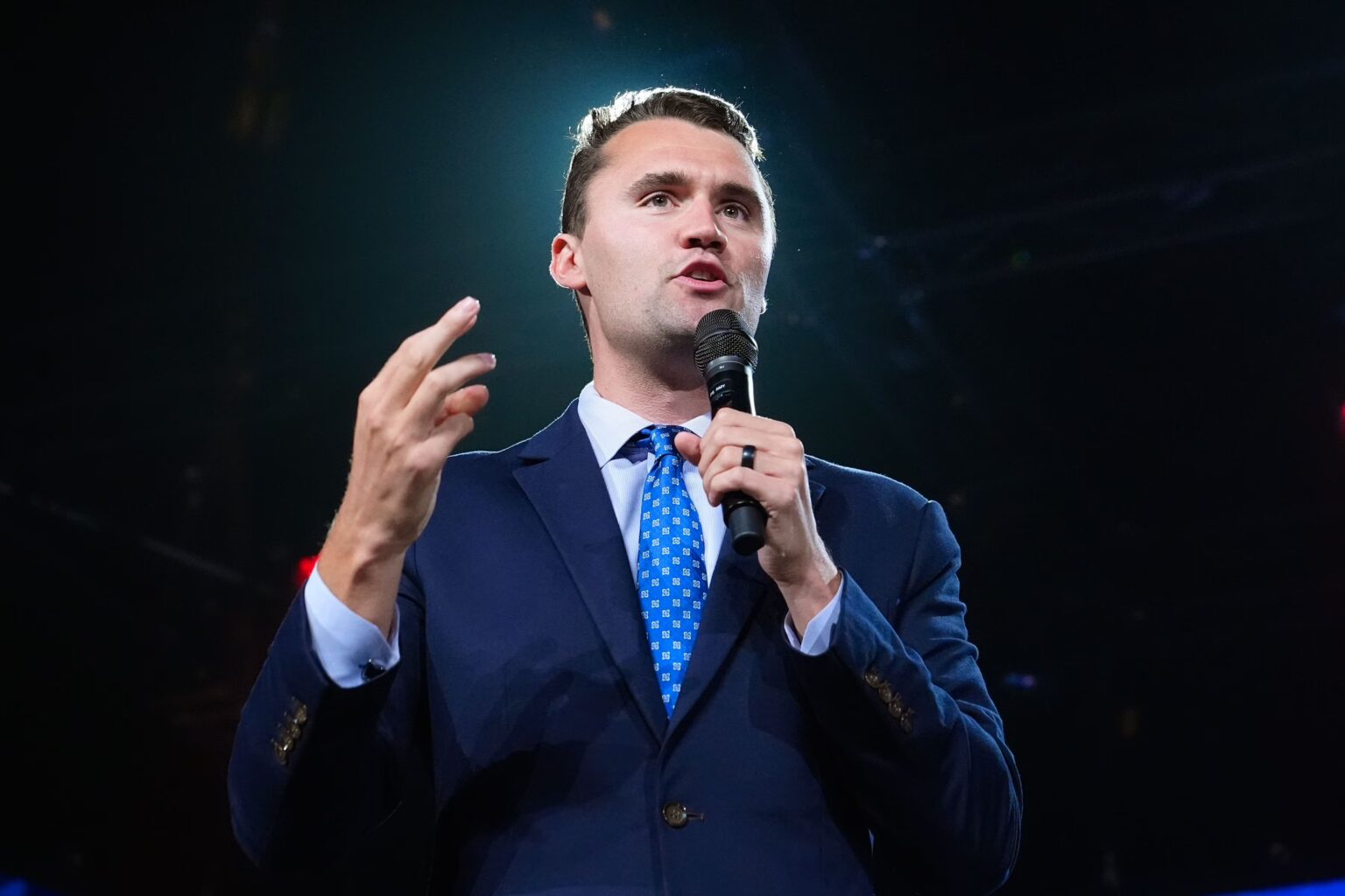Statue of Jesus Embracing Charlie Kirk Installed at Ave Maria University Charlie Kirk statue