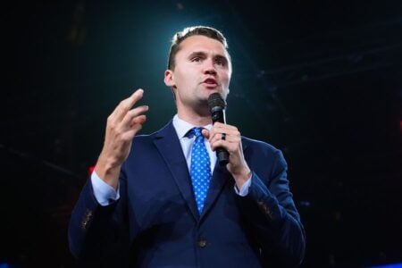 Charlie Kirk statue