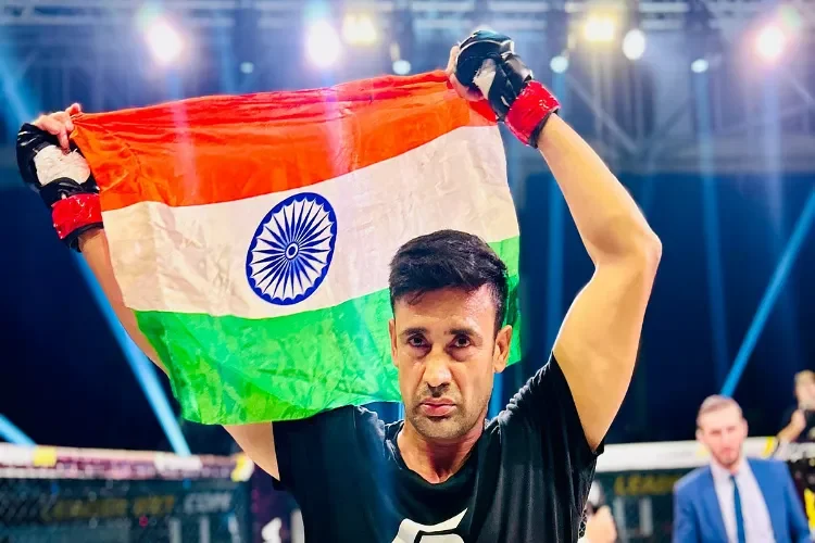 Commonwealth Champ Sangram Singh's European MMA Debut