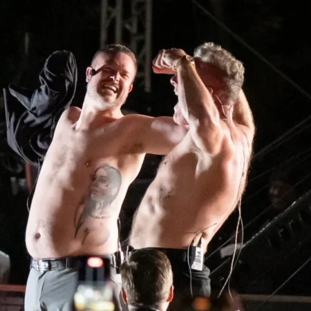 Dan Lanning Pat McAfee shirtless