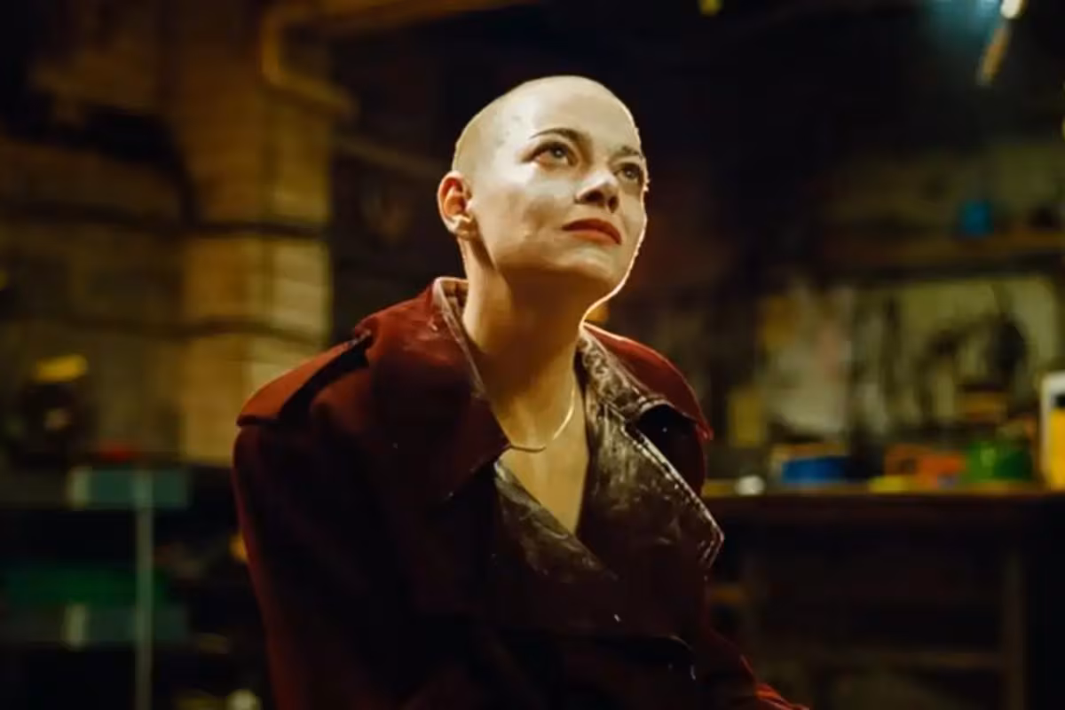 Emma Stone Celebrates Injury-Free Filming for New Sci-Fi Comedy 'Bugonia'