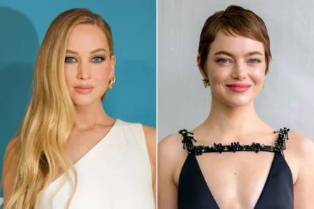 Emma Stone Calls Jennifer Lawrence Hollywood’s Most Authentic Actress Emma Stone Jennifer Lawrence