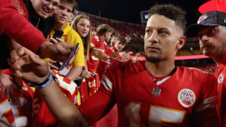 Patrick Mahomes fine