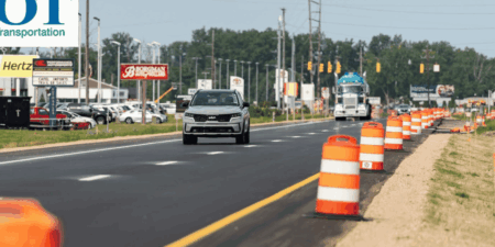 Falls Road lane closures