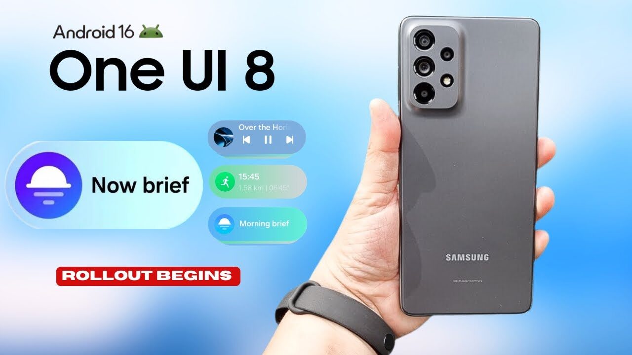 Galaxy A73 joins the One UI 8 update party