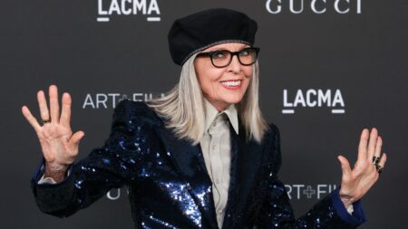 Diane Keaton red carpet