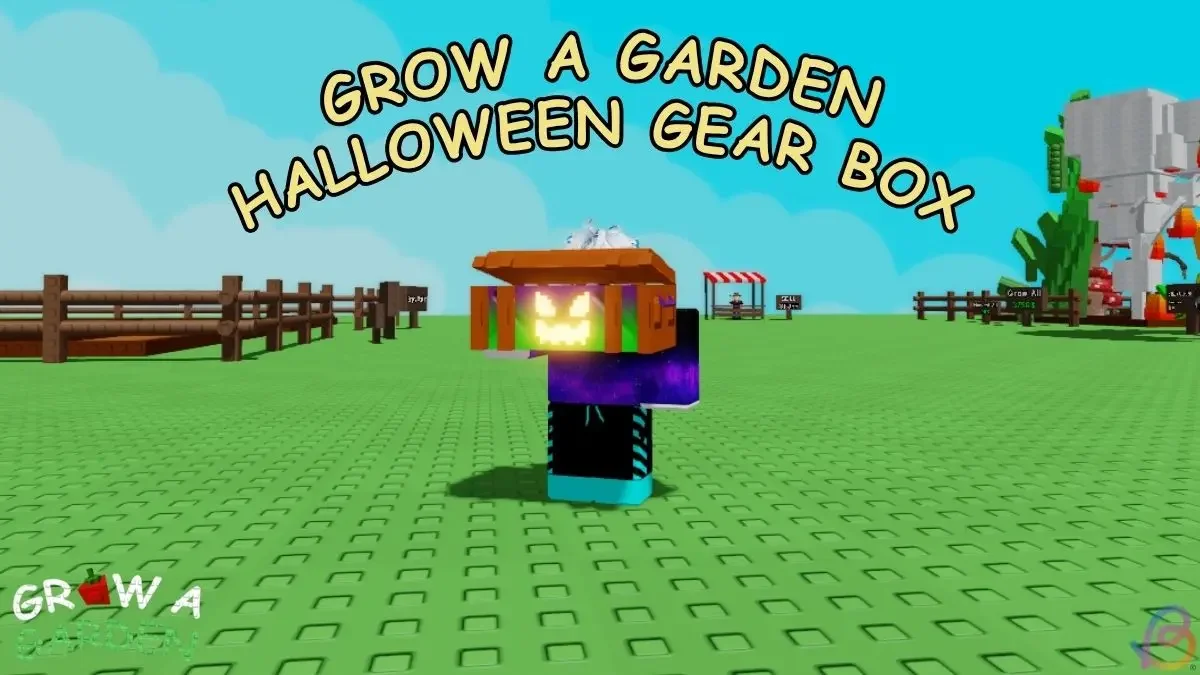  Grow a Garden Halloween Gear Box