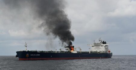 Gulf of Aden Ship Attack Ignites Major Fire, Crew Forced to Evacuate Gulf of Aden ship attack