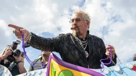 Guy Fieri Honors First Responder and K-9 Handler as Latest American Hero Guy Fieri Honors First Responder and K-9 Handler as Latest American Hero