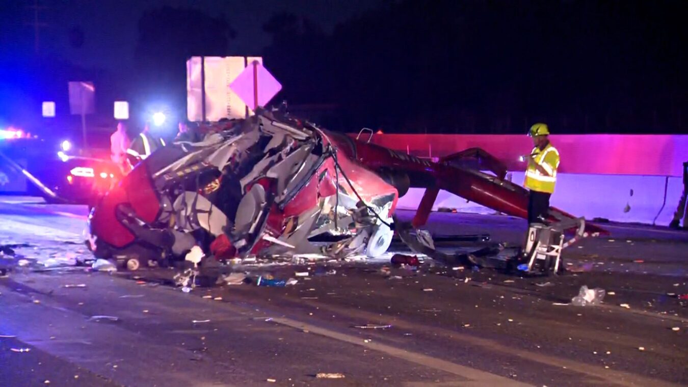 Helicopter Crash on Sacramento's Highway 50 Halts Traffic, Videos Surface