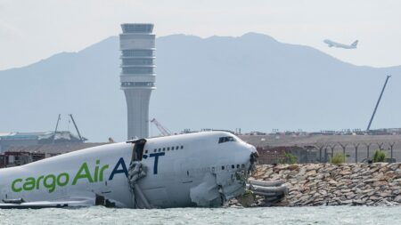 Emirates cargo plane crash