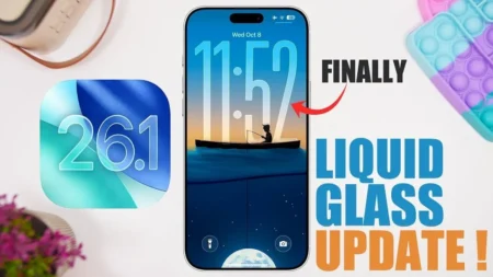 How Apple's iOS 26.1 Beta Simplifies Liquid Glass Control