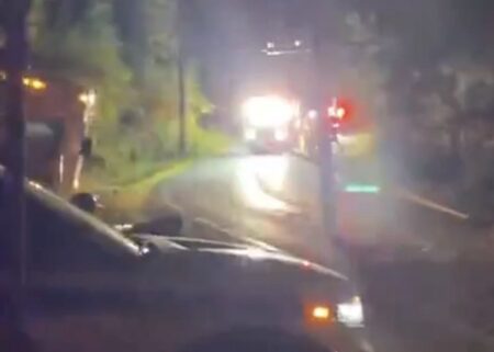 Major Bus Crash in Hillendale Knocks Out Power, Closes Boulevard bus crash