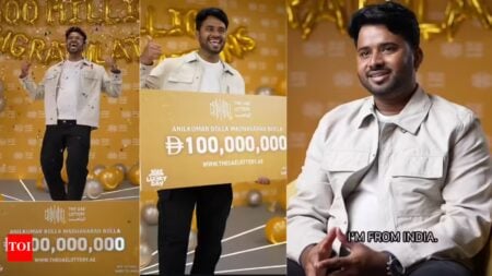 Indian Expat Wins Record-Breaking Dh100 Million in UAE Lottery Indian Expat Wins Record-Breaking Dh100 Million in UAE Lottery