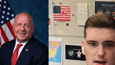 Swastika Flag Displayed in US Capitol Office Sparks Bipartisan Condemnation Swastika Flag in US Capitol