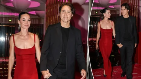 Katy Perry Reacts to Justin Trudeaus Grand Gestures Katy Perry Justin Trudeau relationship