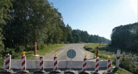 Lithuania Belarus border closure
