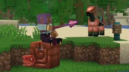 Minecraft Snapshot Introduces New Spear Weapon