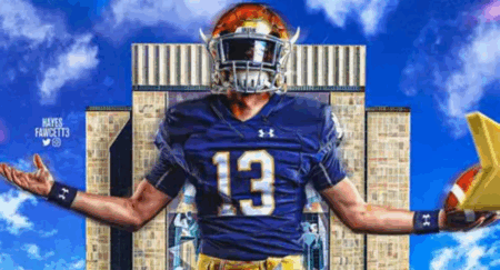 Notre Dame QB CJ Carr Navigates Growing Pains Amidst Playoff Push Notre Dame QB CJ Carr