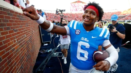 Ole Miss quarterback update ahead of Oklahoma Ole Miss QB Trinidad Chambliss