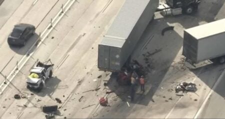 Illegal Immigrant Charged in Ontario Freeway Crash That Killed Three Ontario truck crash