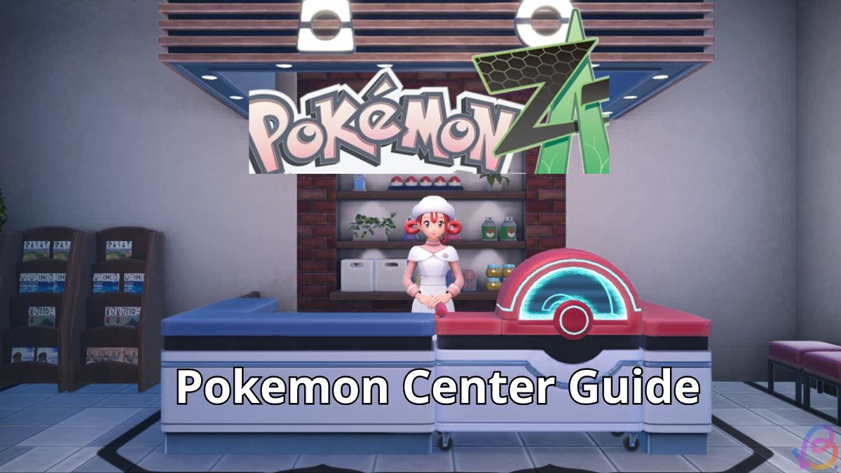 Pokemon Legends ZA Pokemon Center