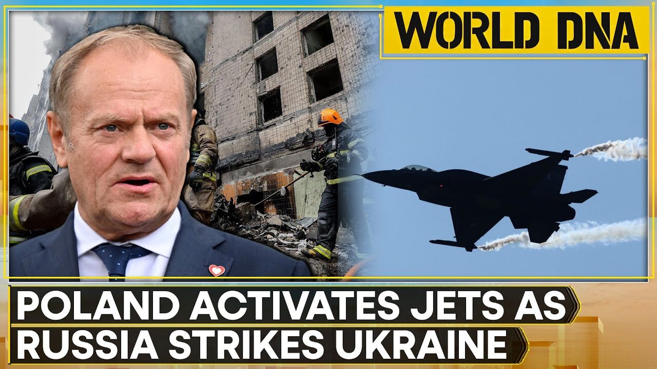 Poland Activates Jets After Russian Strikes Hit Western Ukraine