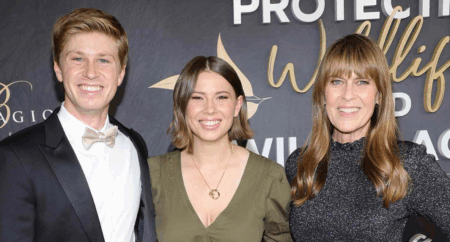 Robert Irwin Terri Irwin red carpet