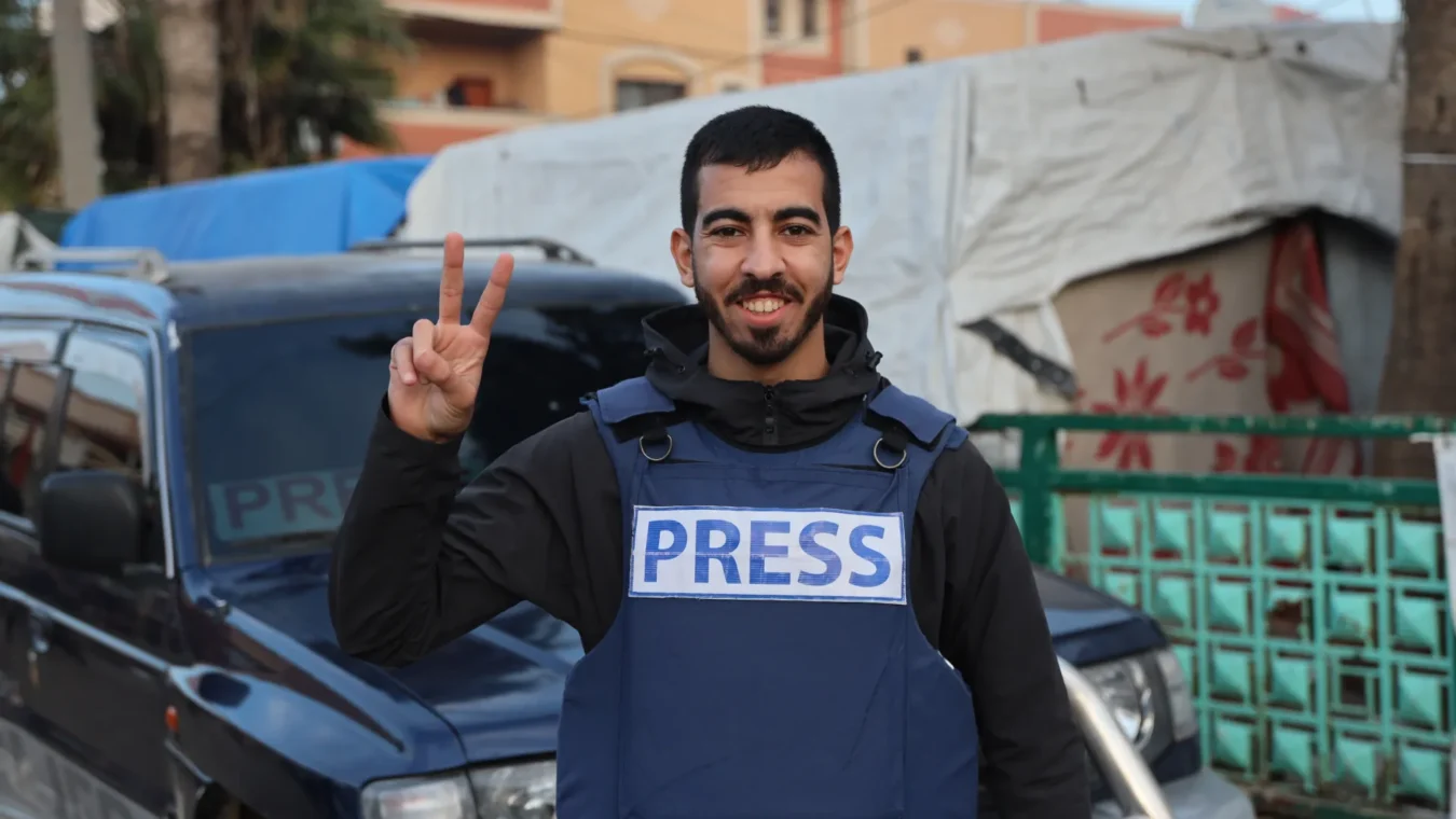 Saleh Aljafarawi Slain Palestinian Journalist Who Documented Gaza War