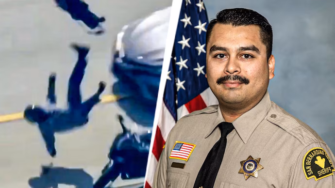 San Bernardino Deputy Killed, Suspect Captured After Dramatic High-Speed Chas