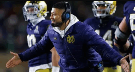 Notre Dame Coach Marcus Freeman on Penn State, Florida Job Rumors Marcus Freeman Penn State rumors