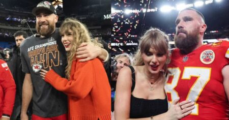 What happened with Taylor Swift, Travis Kelce after Broncos upset? Travis Kelce Taylor Swift