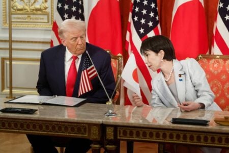 Tim Cook Joins Trump in Tokyo to Forge New U.S.-Japan Tech Alliance