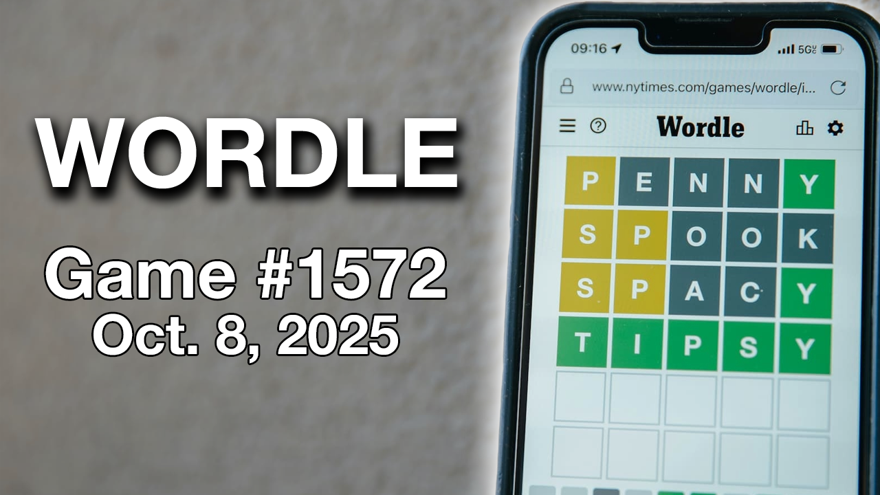 Today's Wordle Answer for October 8 Key Hints to Solve the Puzzle