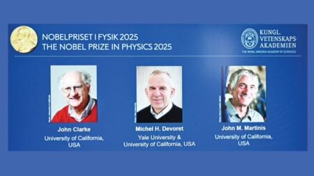 Trio of Scientists Win Nobel Physics Prize 2025