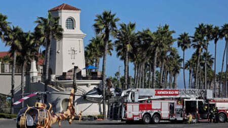 Huntington Beach Helicopter Crash Injures Five, Including Child, During Event Prep Huntington Beach helicopter crash