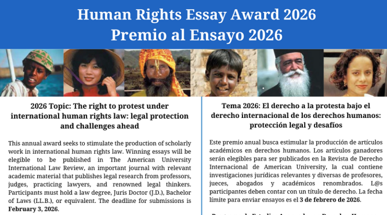 Why Applications Are Opening for 2026 Human Rights Essay Award