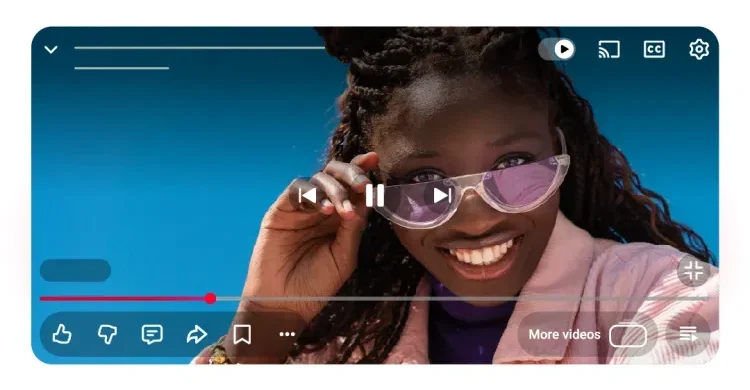YouTube Unveils Redesigned Video Player with Glass-Inspired Interface