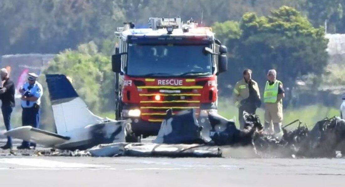 অস্ট্রেলিয়ায় বিমান বিধ্বস্ত