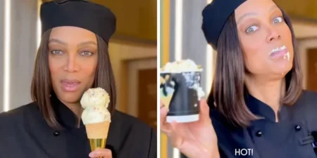 Tyra Banks’ Hot Ice Cream Sparks Viral Buzz celebrities leaving Hollywood