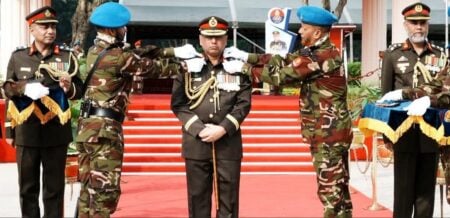 কোর অব ইঞ্জিনিয়ার্সের কর্নেল কমান্ড্যান্ট হিসেবে অভিষিক্ত হলেন সেনাপ্রধান কোর অব ইঞ্জিনিয়ার্সের কর্নেল কমান্ড্যান্ট