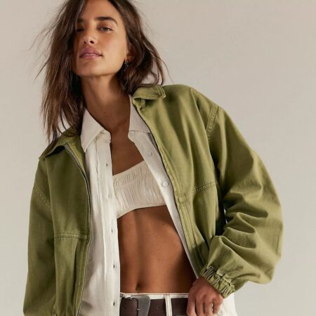 army green jacket