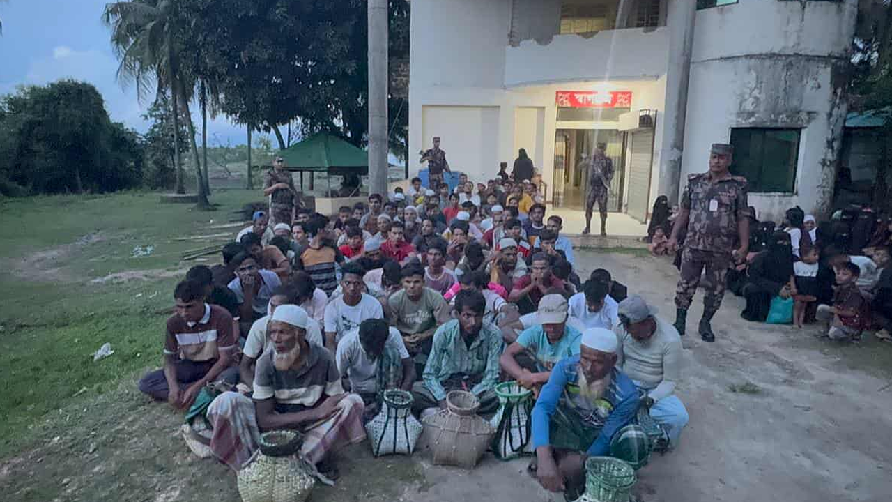 ১৭১ রোহিঙ্গা আটক