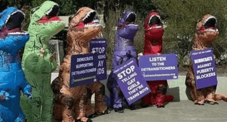 inflatable protest costumes